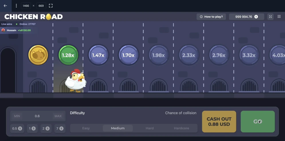 Chicken Road demo